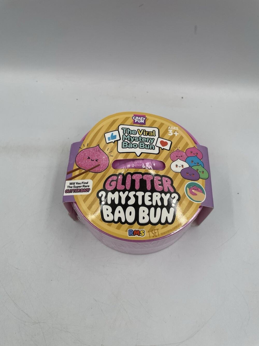 RMS USA Squishy Mystery Dumpling Glitter Bao Bun Viral SEALED